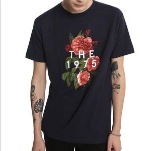 The 1975 Navy Floral Shirt